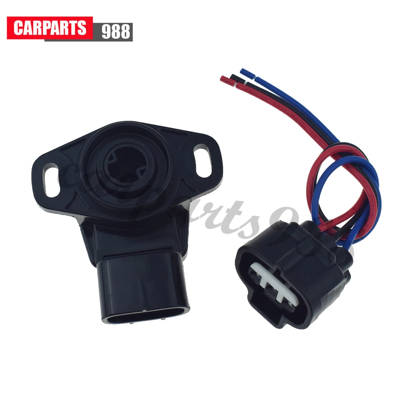 Throttle Position Sensor w/ Connector For Chevy Tracker Suzuki Vitara 91175256 6B93BC-57