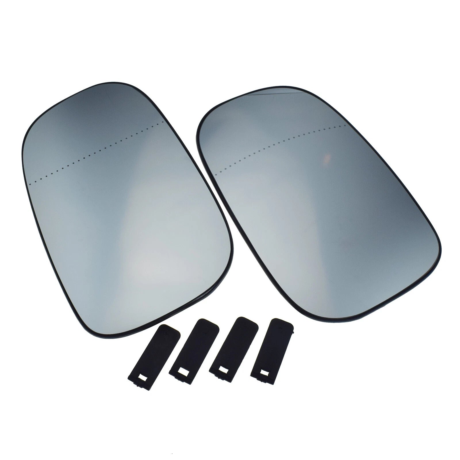 Left Right Side Mirror Glass with Backing for Volvo C30 C70 S40 S60 V50 2007-13 6B93BC-57