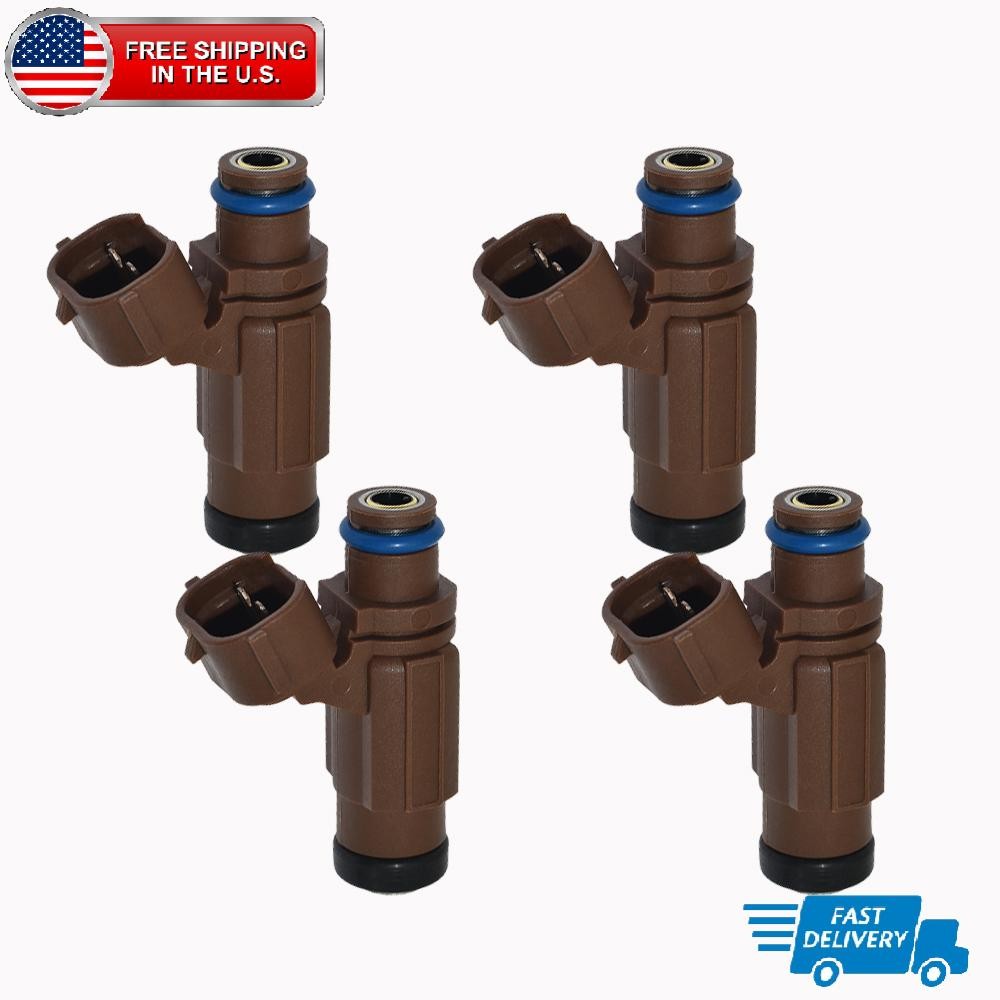 4X Fuel Injectors 15710-96J00 For Suzuki DF 150HP 175HP 200HP 250HP 300 Outboard