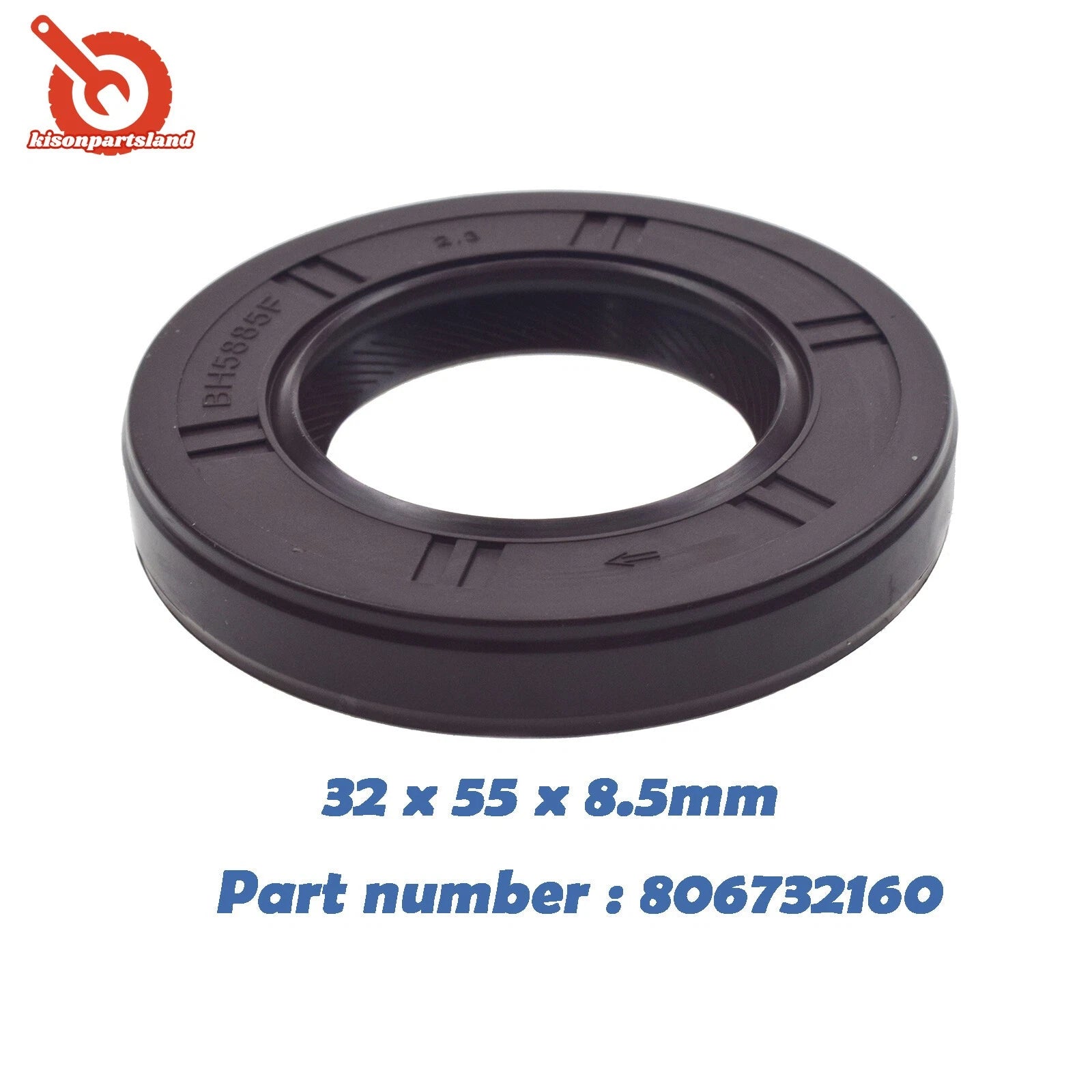 Front Cam & Crank Oil Seals Kit 5pcs For Impreza Forester Outback STi WRX GT 6B93BC-57