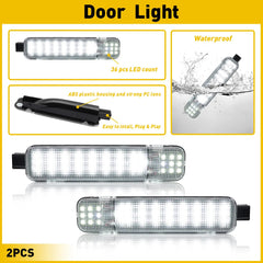 Interior Door Panel Courtesy LED Lamp Lights For Hummer H2 2003-2009 Red White A 6B93BC-57