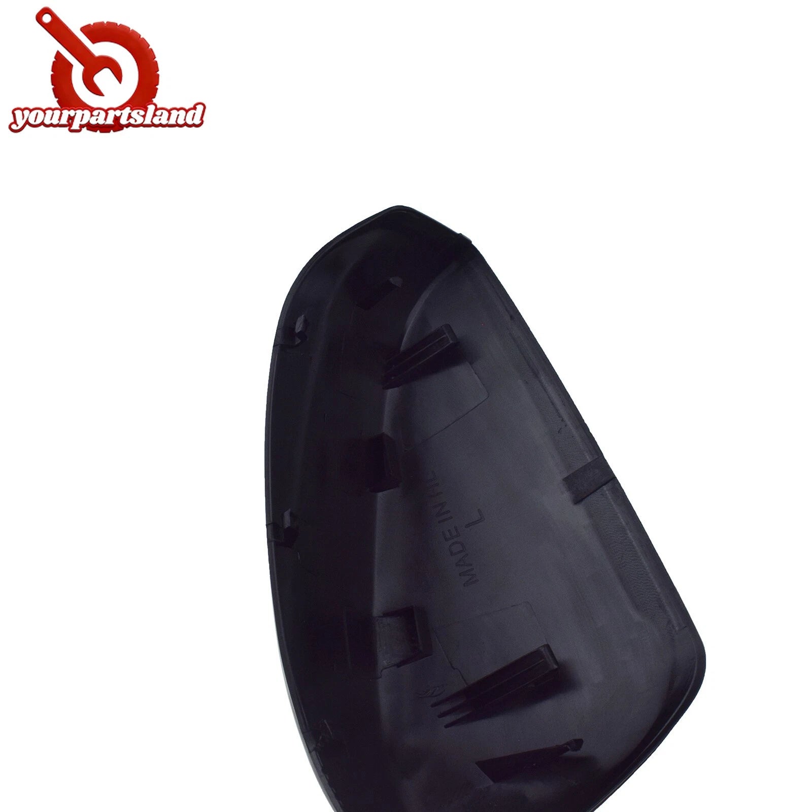Rear View Mirror Cover Cap Left Driver Smooth Black For Honda Accord 2008-2013 6B93BC-57