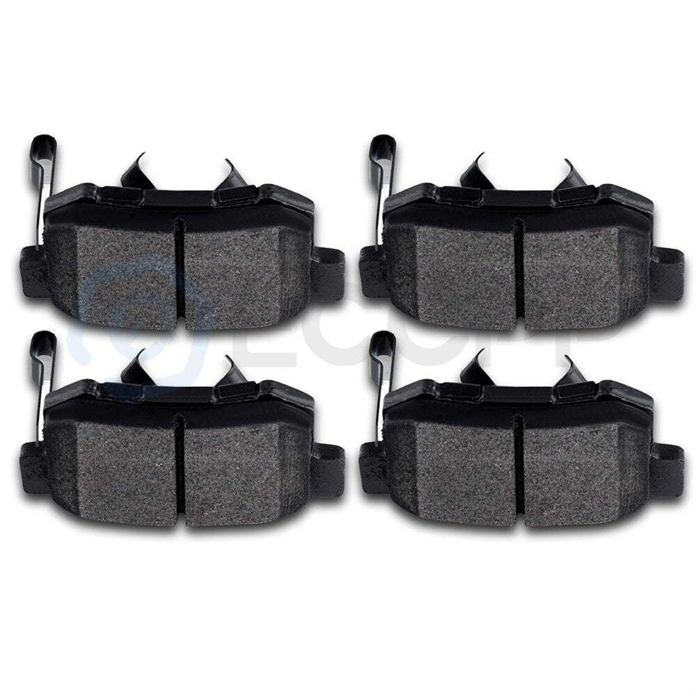 Rear Brake Calipers Brake Pads Set 6Pcs For 2010-2012 Acura RDX 19B2911 19B2910 6B93BC-57