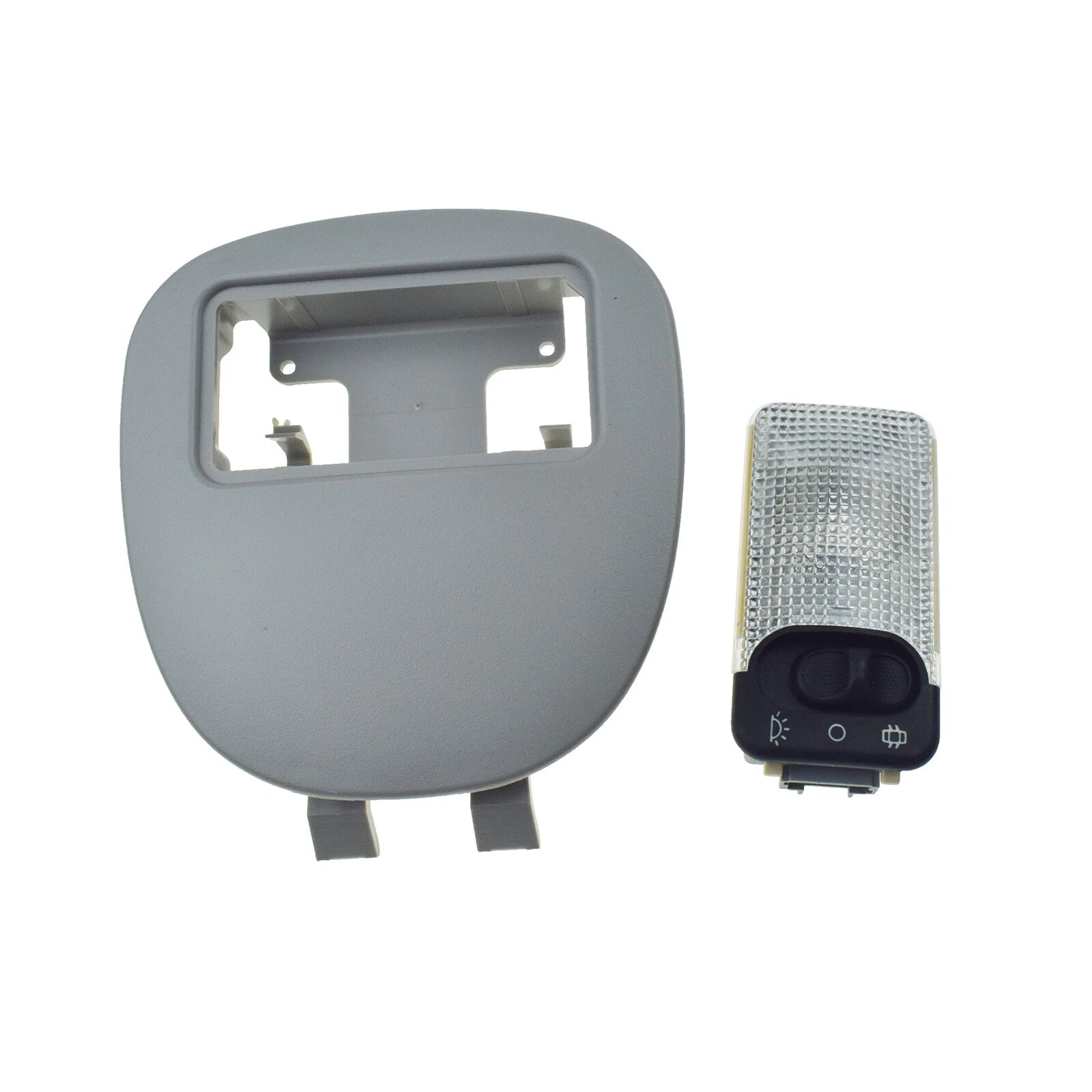Interior Dome Reading Light Frame Panel & Lamp for Peugeot 206 207 Citroen C2 C3 6B93BC-57