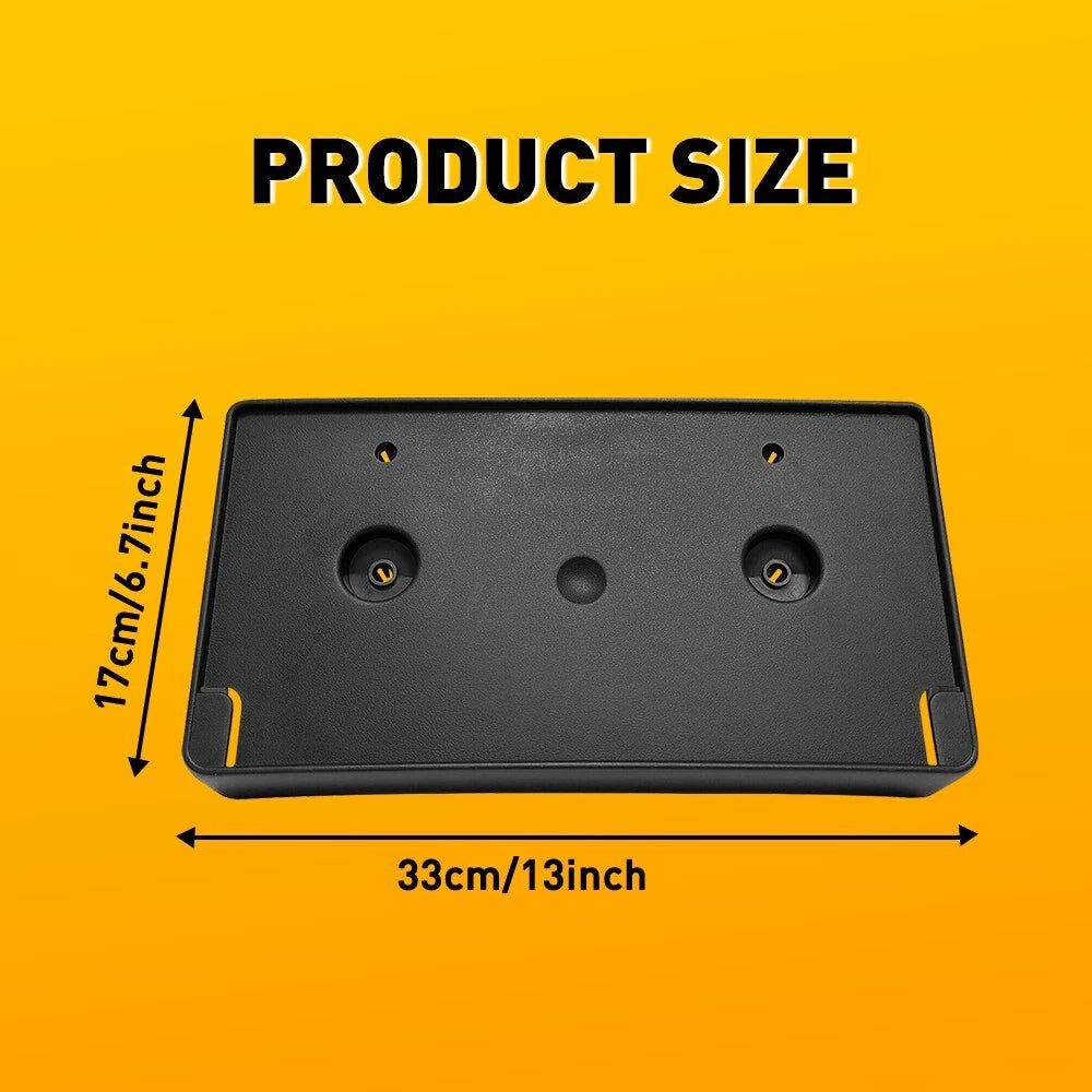 For 2019-2022 DODGE RAM 1500 DT Front Bumper License Tag Plate Bracket Holder EA 6B93BC-57