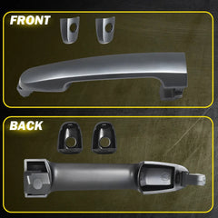 Pair Front Exterior Door Handle Left & Right Side For 2003-2013 Toyota Corolla A 6B93BC-57