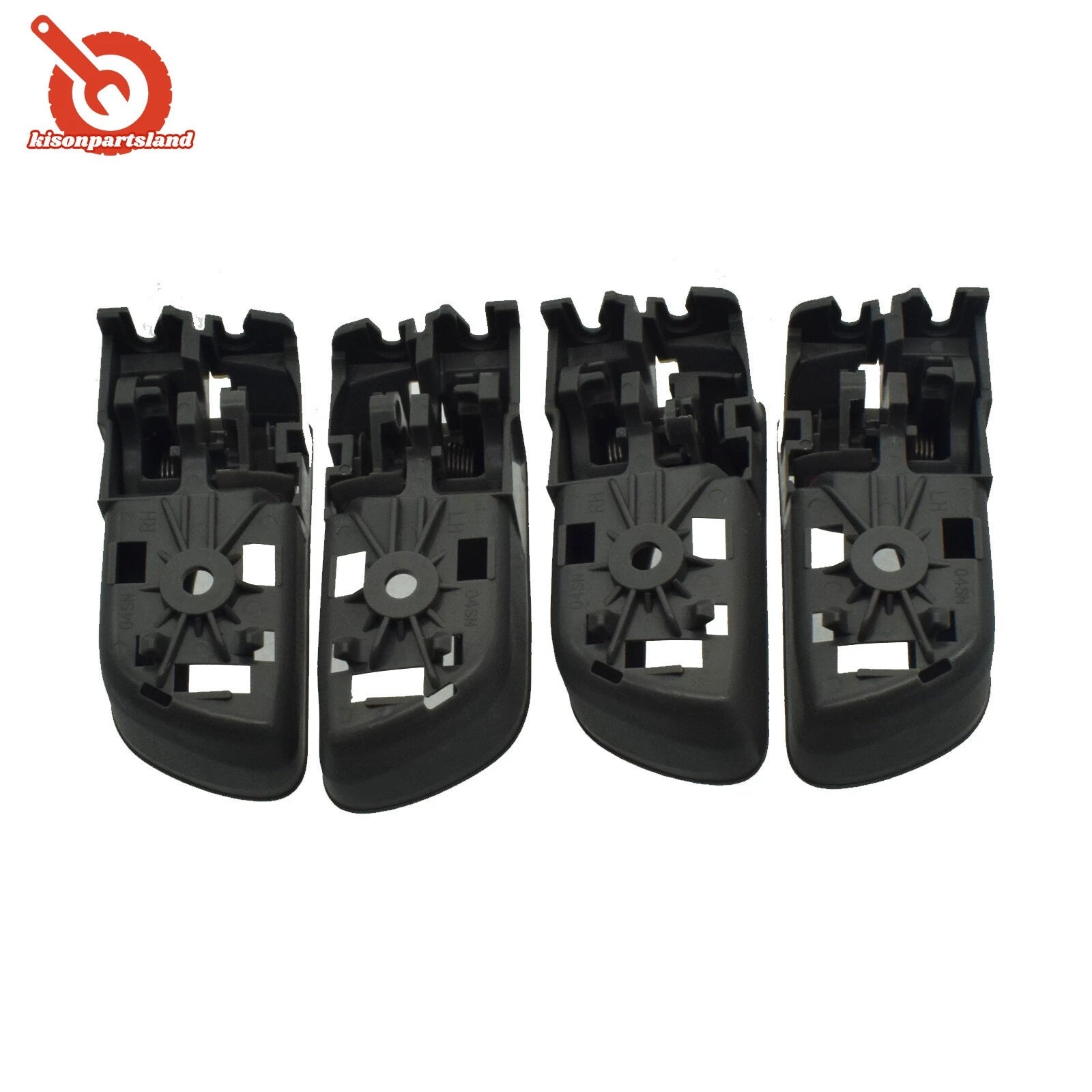 4PCS Inside Interior Door Handle Grey For 2004-10 Toyota Sienna Front Left Right 6B93BC-57