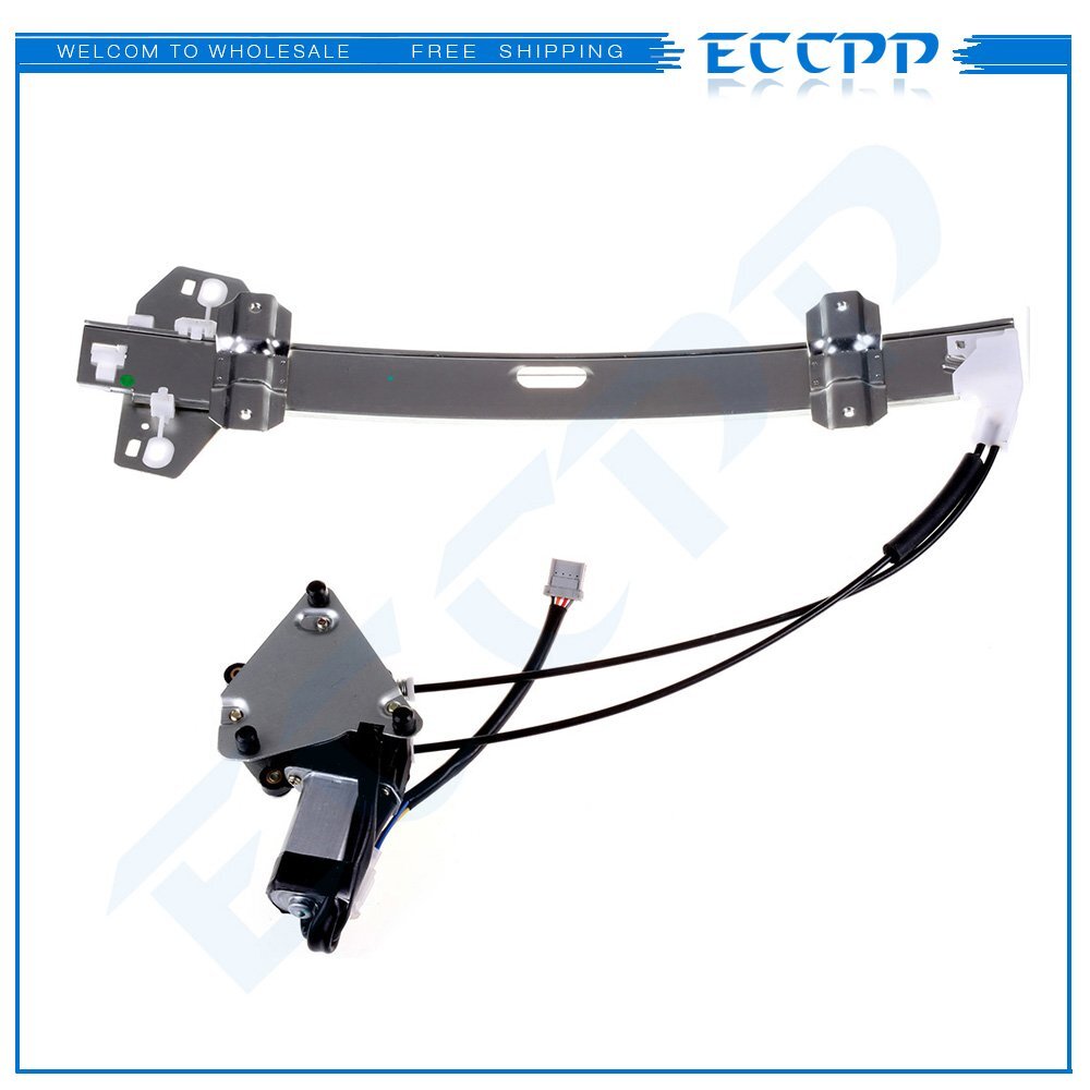 For 1994-1997 Honda Accord 2 Door Front Left Power Window Regulator With Motor