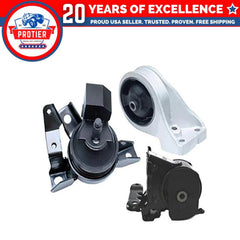Fits Hyundai Santa Fe 2001-2004 2.4L AUTO/2001-2006 2WD 2.7L Motor Mount Set 6B93BC-57