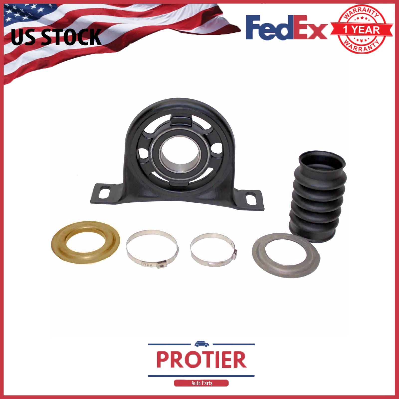 Driver Shaft Center Support For Dodge Sprinter 2500 09-07, Sprinter 3500 09-07; 6B93BC-57