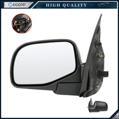 Black Power Mirror For 2002-2005 Ford EXPLORER LH Side Puddle LAMP 6B93BC-57