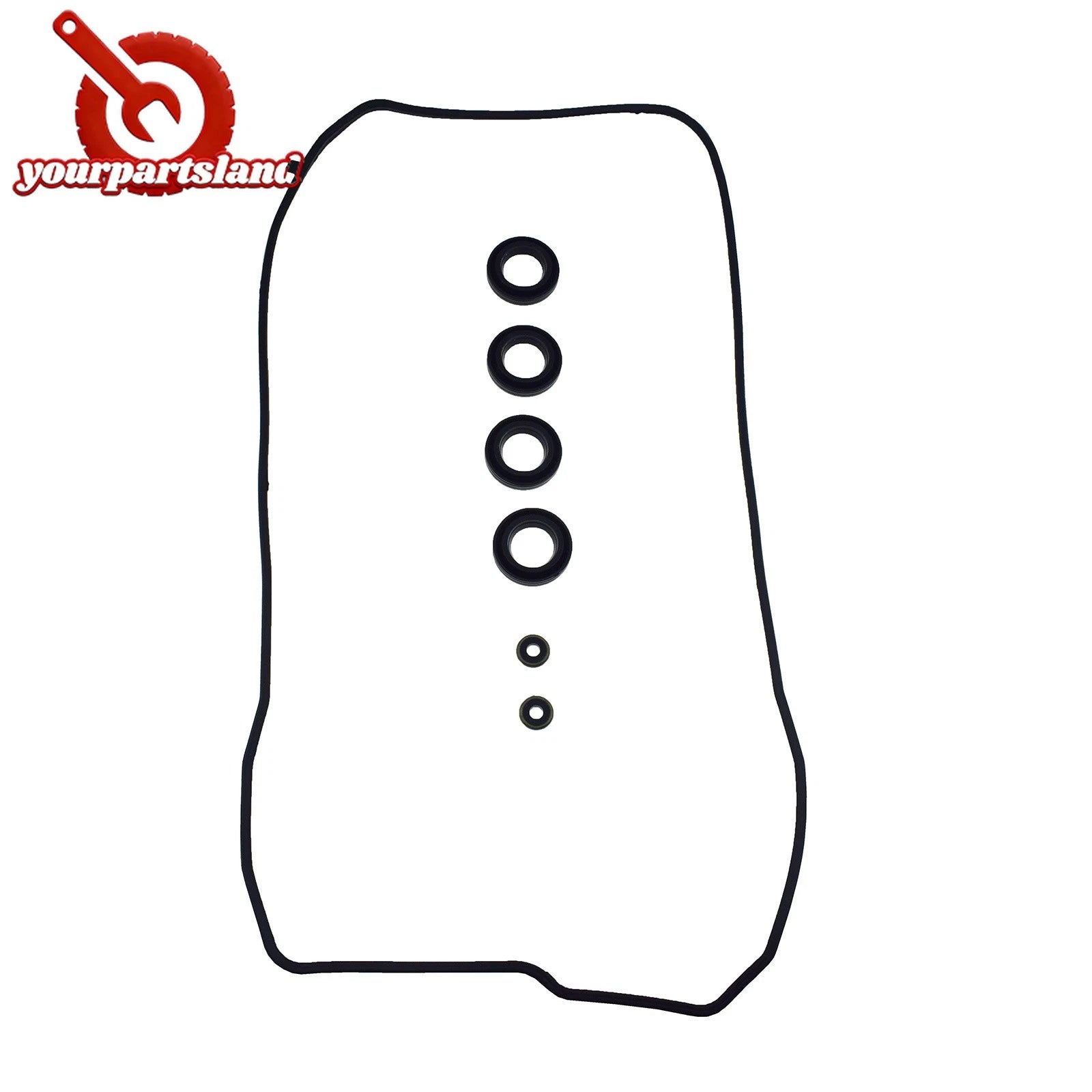 Valve Cover Gasket Seals w/ Grommets for Toyota Corolla MATRIX Scion XD IM L4 6B93BC-57