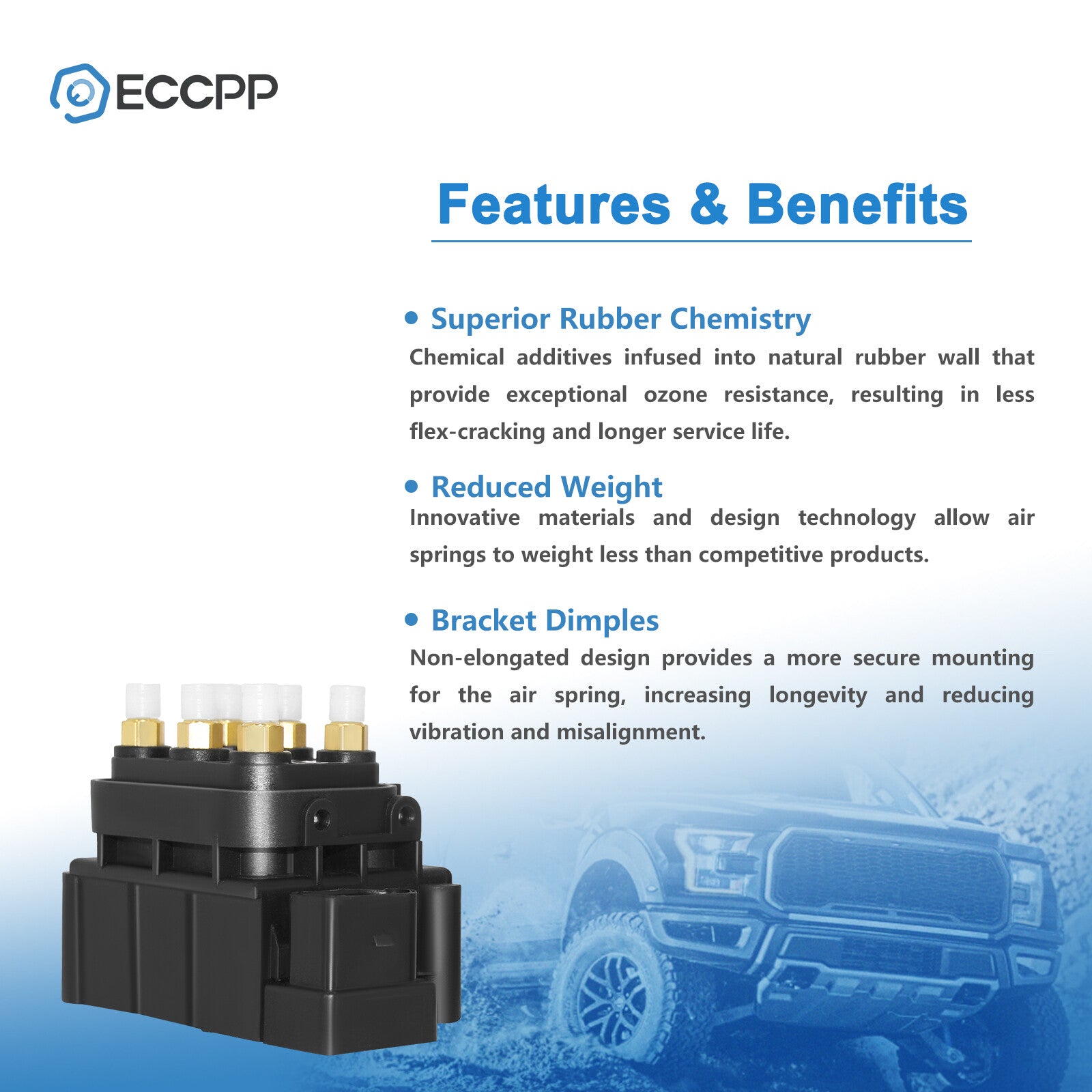 Fits A6 A8 Allroad Quattro S8 Audi A6 S6 Air Suspension Solenoid Valve Block 6B93BC-57