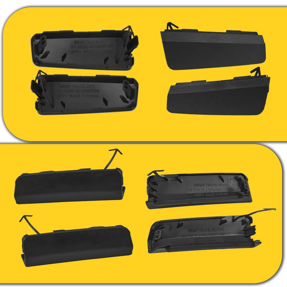 4PCS Front Bumper Tow Hook Cover For Cap Toyota RAV4 LE 2019 20 21 2022 2023 EOA 6B93BC-57