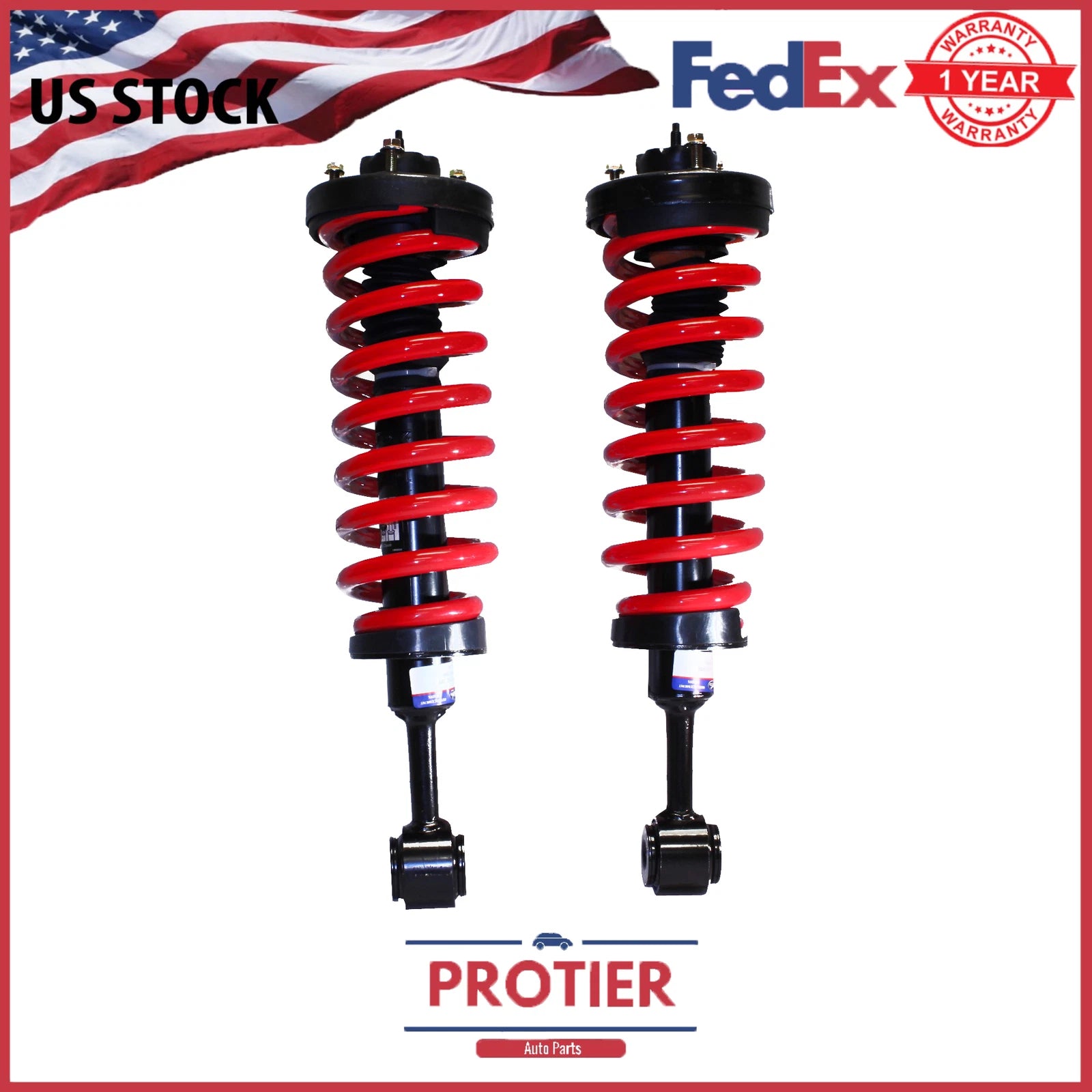 Front Air Spring To Coil Conversion Kit for Ford Expedition / Lincoln Navigator 6B93BC-57