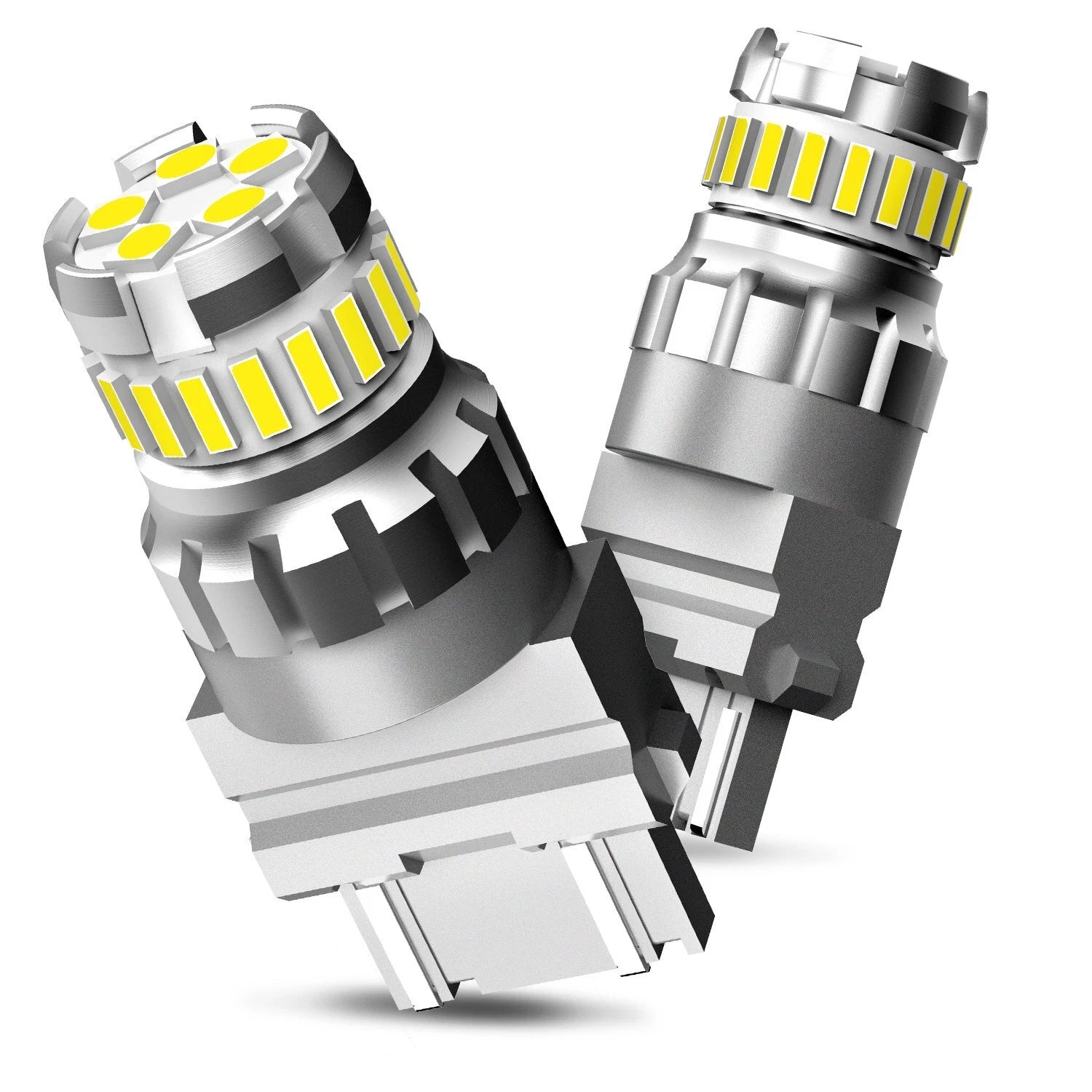 AUXITO 3157 3156 LED Reverse Backup Light Bulbs 6500K White 2400LM Super Bright AUXITO