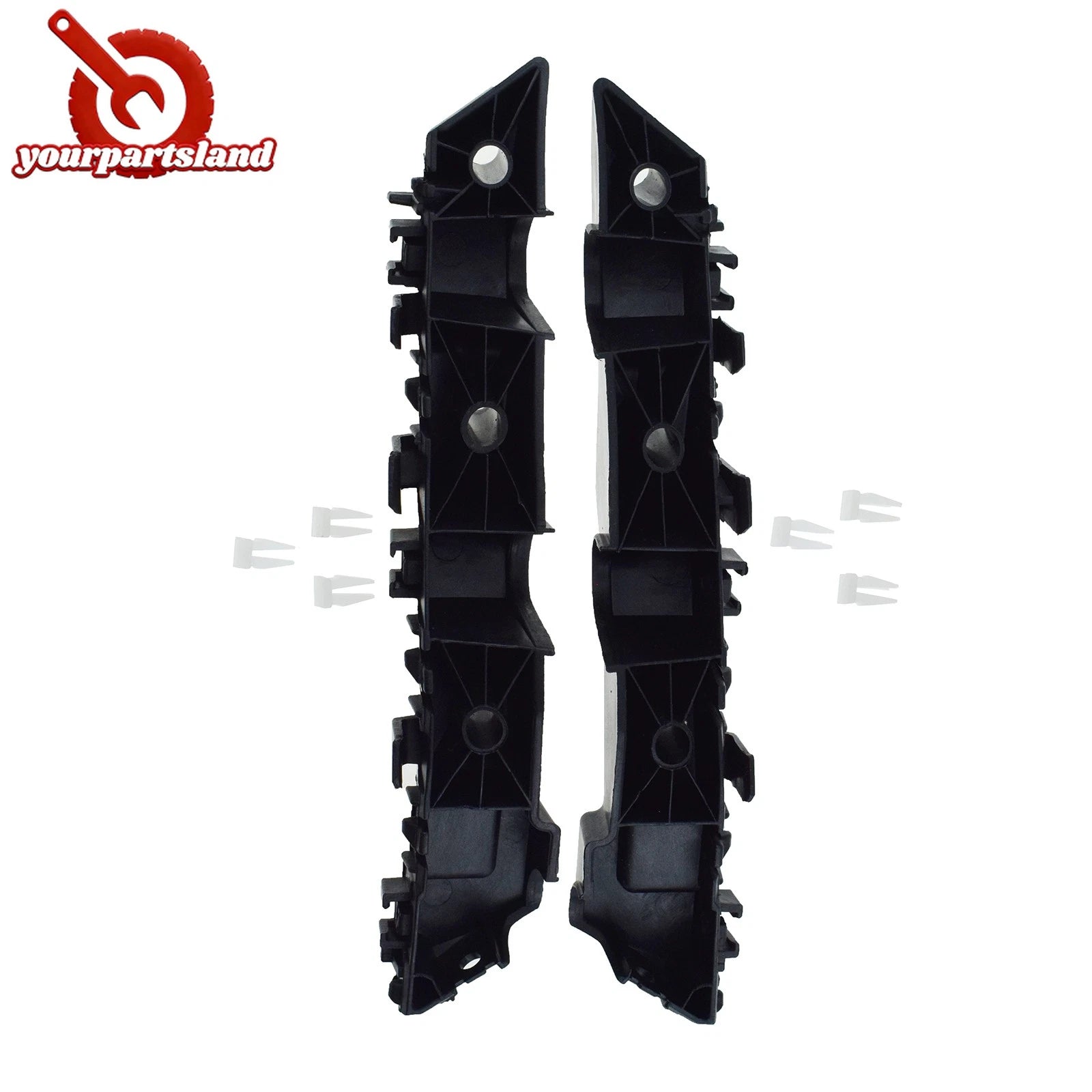 LH & RH Front Bumper Retainer Bracket Support 2Pcs for Kia Rio 2018 2019 2020 6B93BC-57