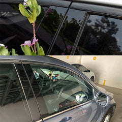 6Pcs For 2008-2012 Honda Accord Pillar Black Post Door Trim Car Auto Accessories 6B93BC-57