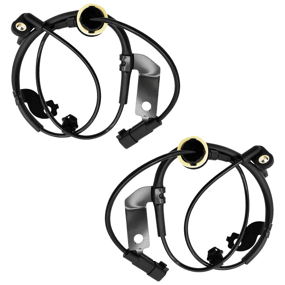 2x For 06-17 Mitsubishi Outlander Lancer ABS Wheel Speed Sensor Front Left&Right 6B93BC-57