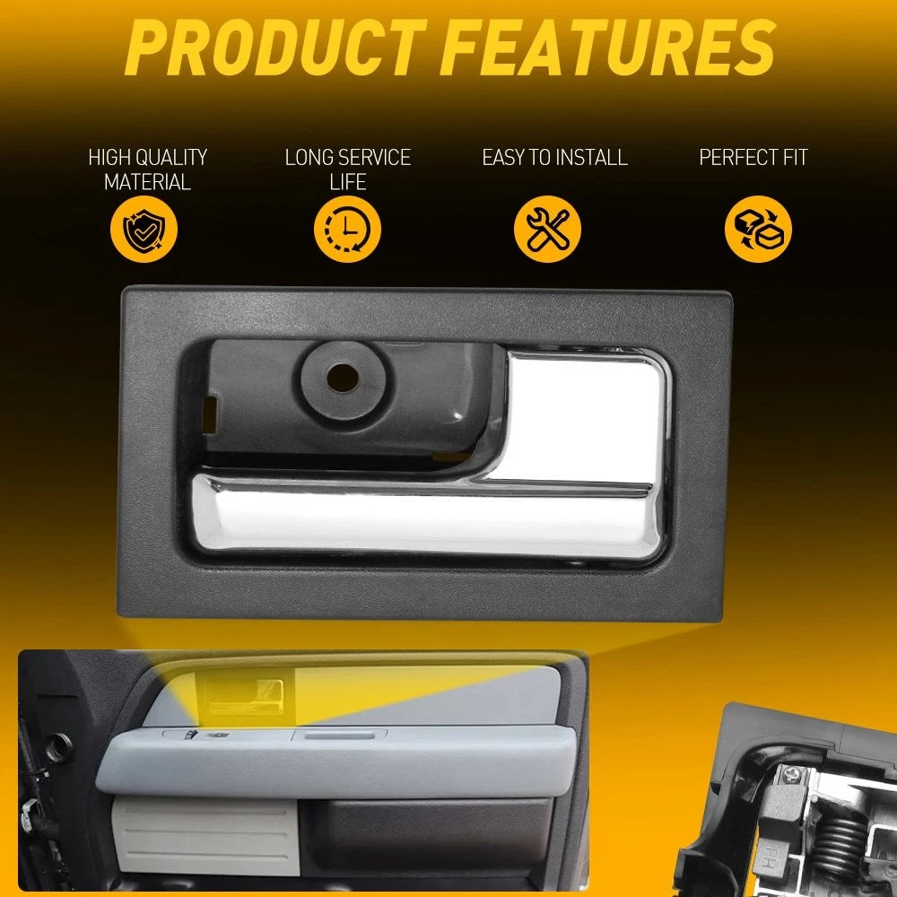 For F150 Ford 09 -14 Inside Interior Door Handle Front Right Rear Passenger Side 6B93BC-57