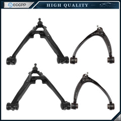Front Upper & Lower Control Arms For 2007-2013 CHEVY SILVERADO GMC SIERRA 1500 6B93BC-57