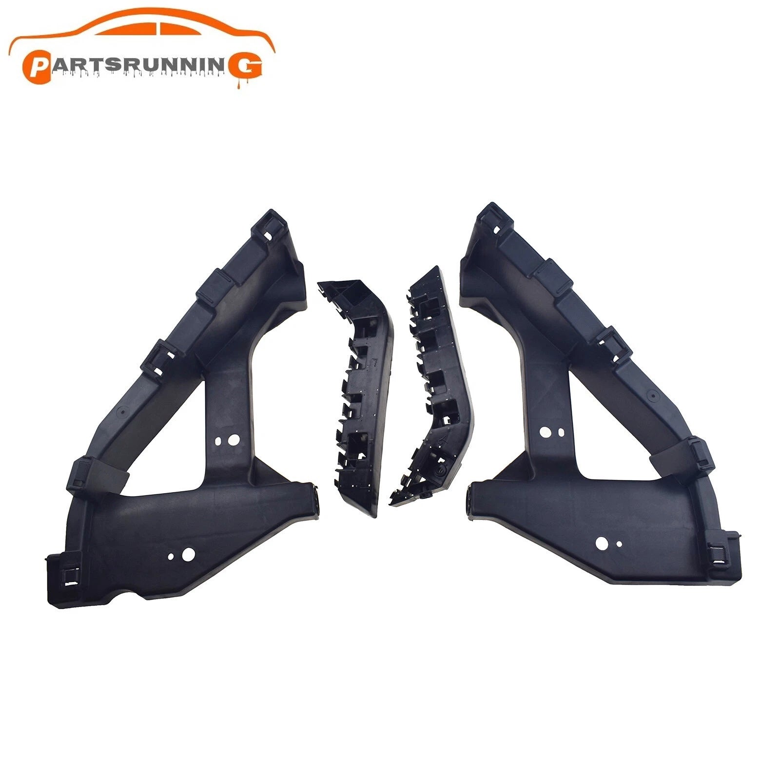Headlight Brackets & Front Hold Mount Retainer Set for Honda CIVIC Sedan 2016-21 6B93BC-57