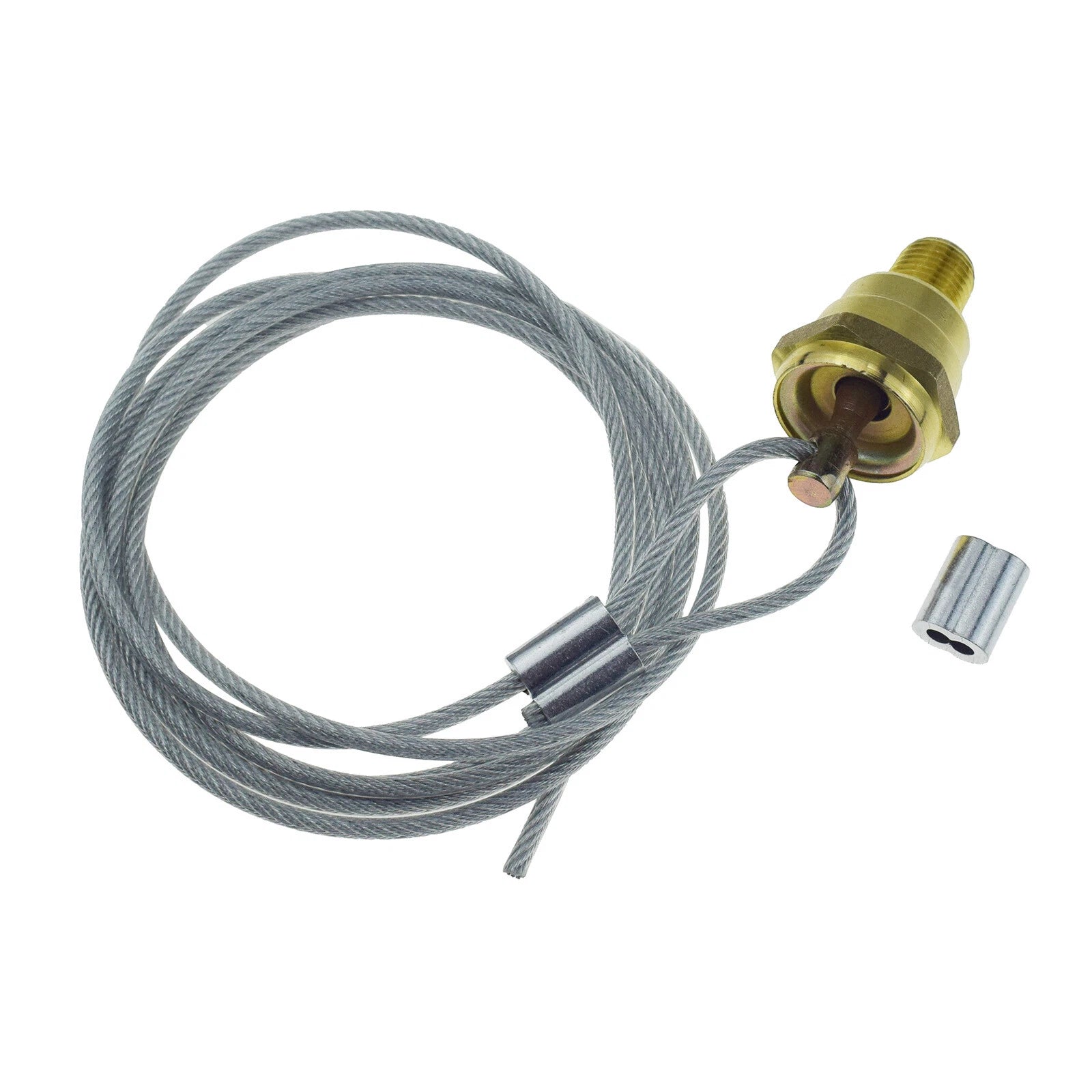 Air Tank Pull Drain Valve 3/8" NPT Thread for FREIGHTLINER 12-15354-000 6B93BC-57