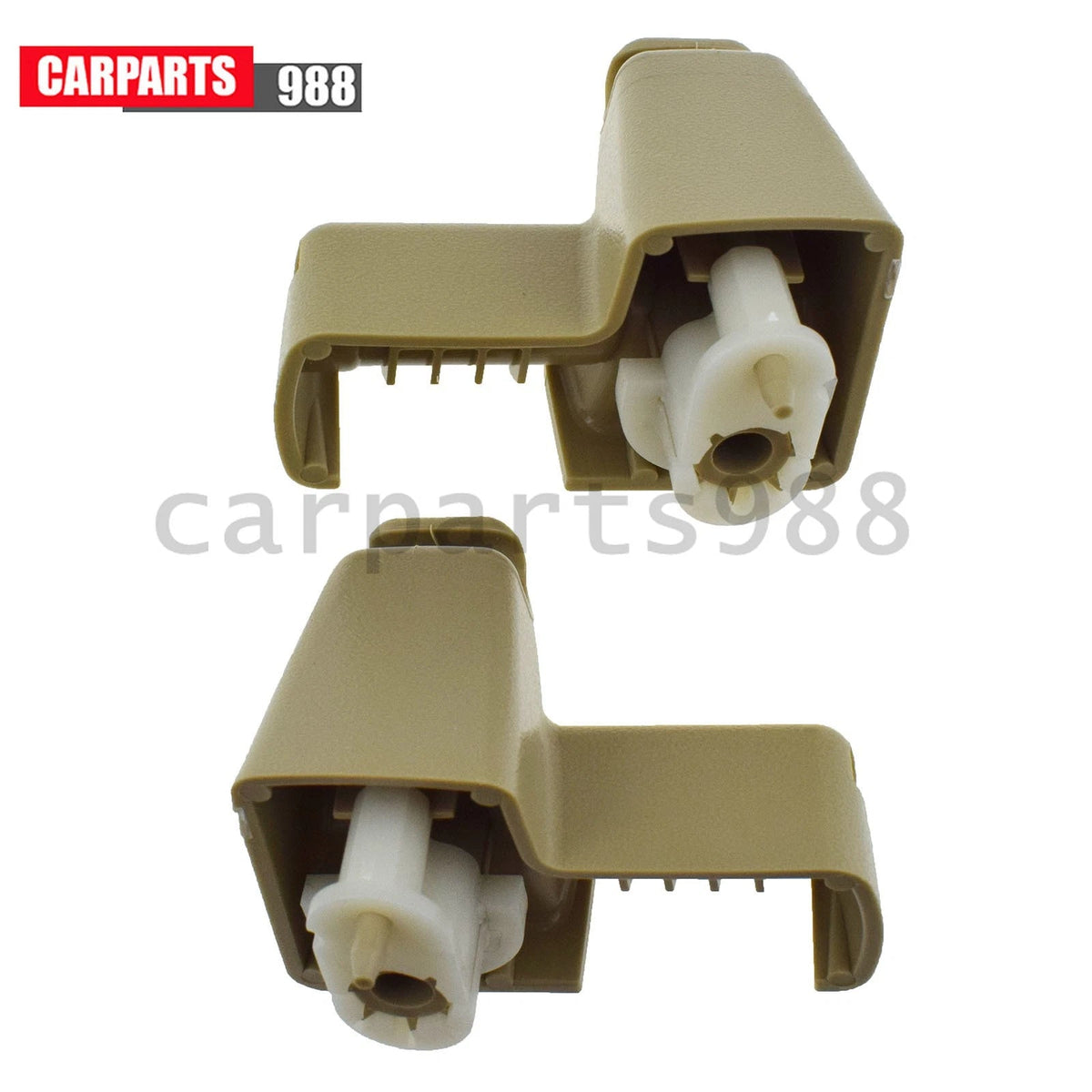 Left Right Sun Visor Retainer Clip Beige For Land Rover Range Rover L322 2003-12 6B93BC-57