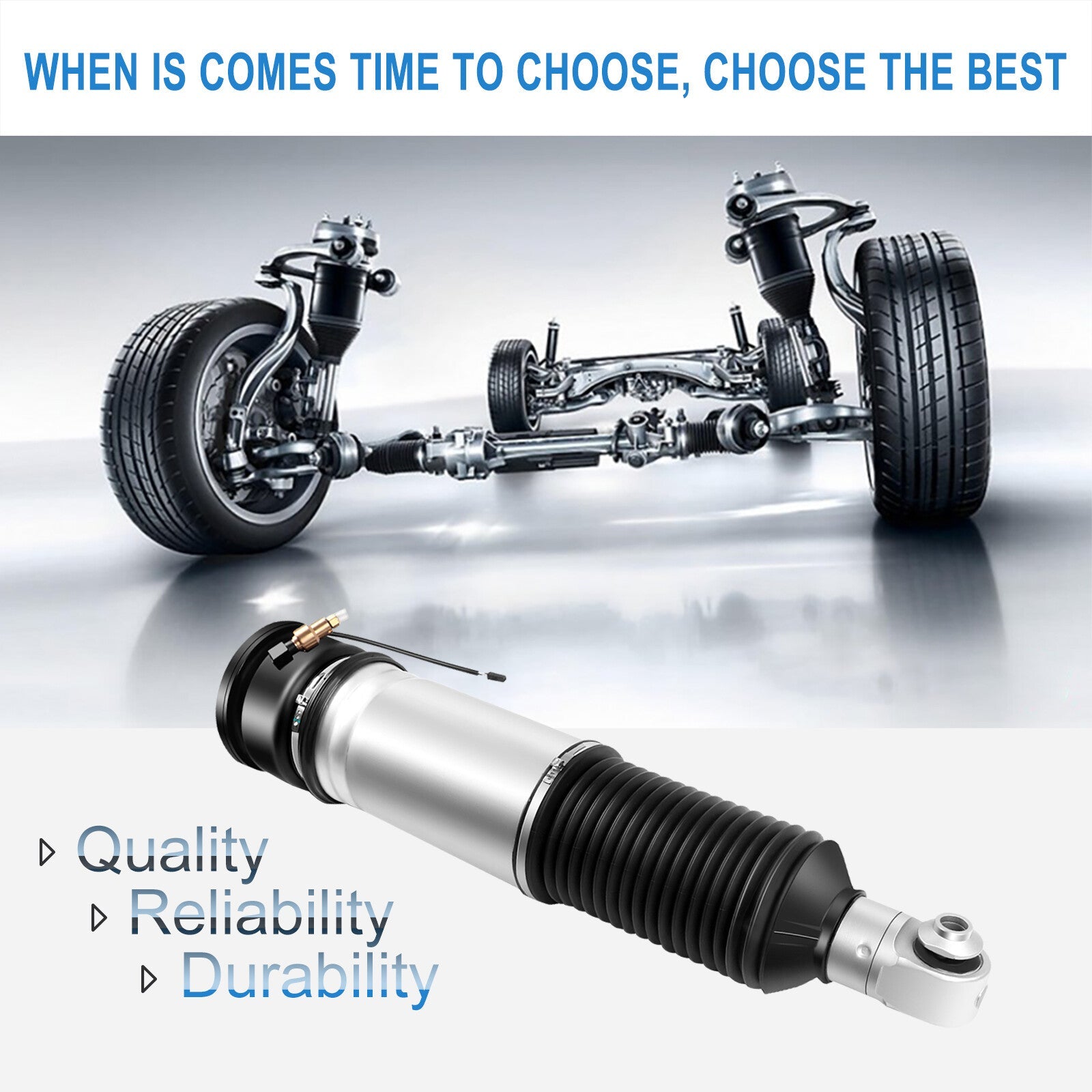 Rear Left Air Suspension Shock For BMW E65 E66 745i 750i 745Li 750Li 760Li EDC 6B93BC-57