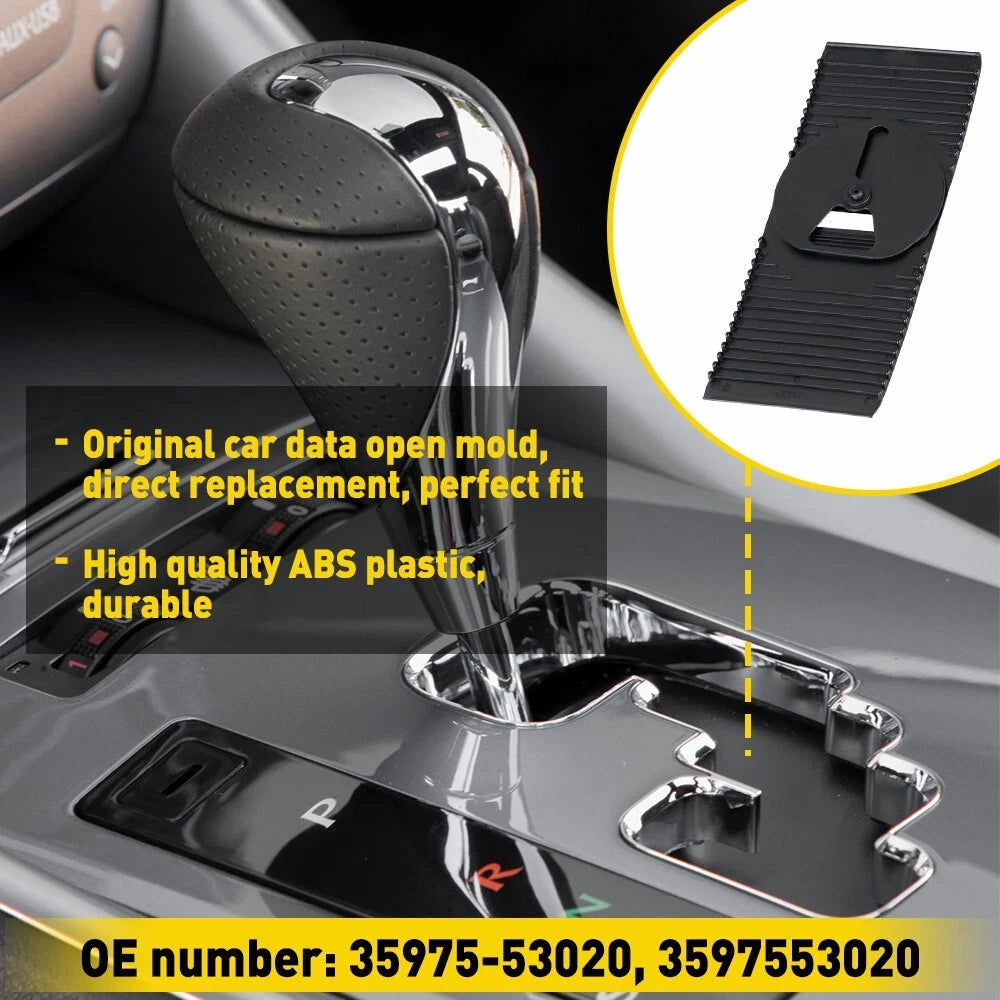 Gear Console Shifter Shift Slide Cover For Lexus ISF IS250 IS350 Black USA EOA 6B93BC-57
