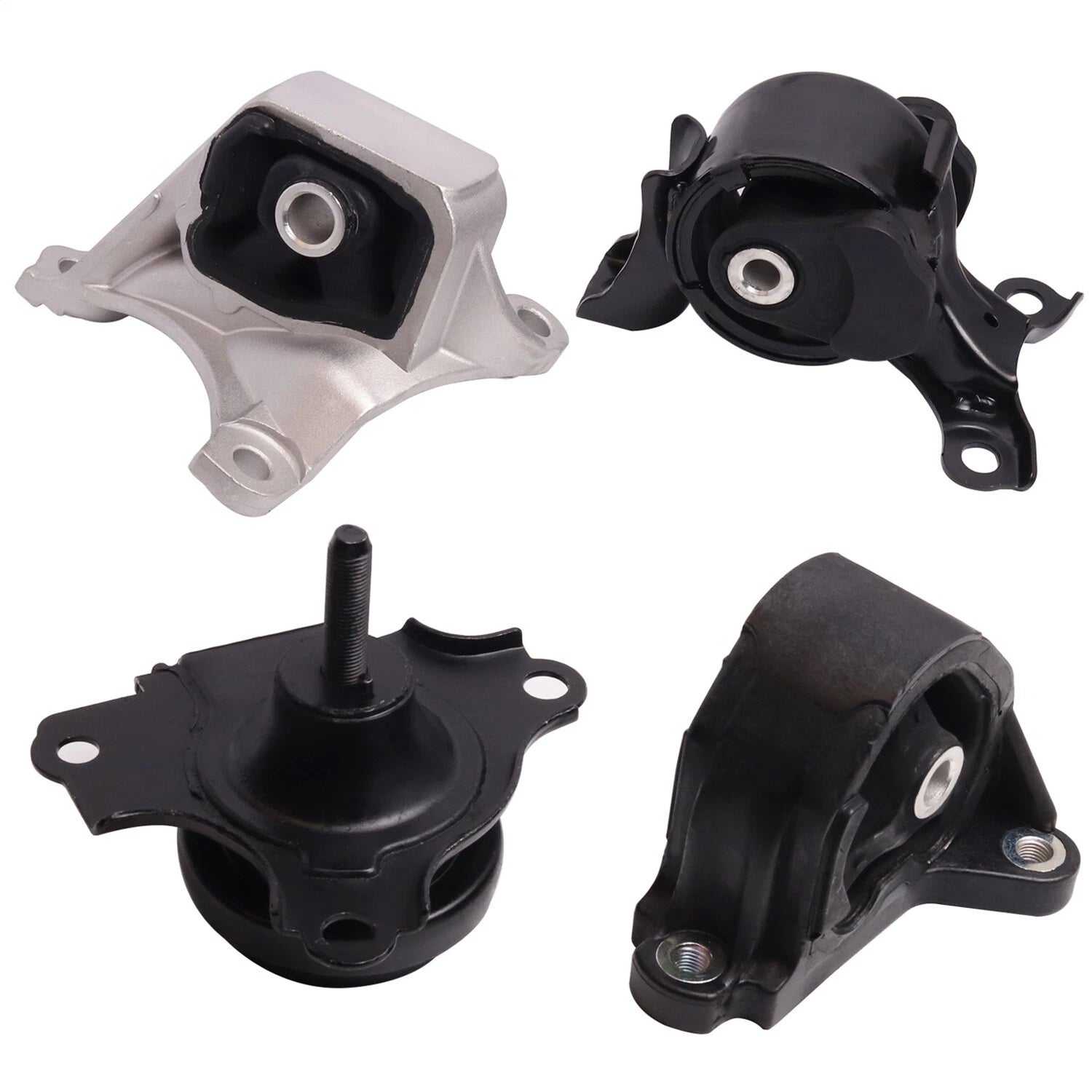 Engine Mount Set compatible with Acura 2002-2006 RSX Honda 2002-2005 Civic L4 6B93BC-57