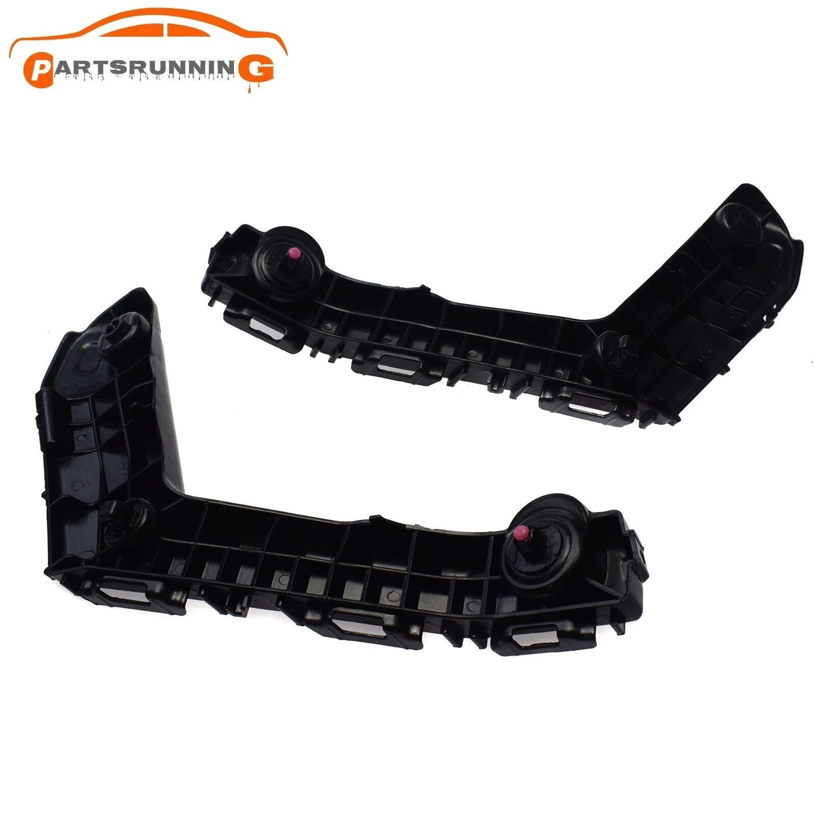 2PCS Front Driver and Passenger Side Bumper Bracket For 2017-2019 Toyota Corolla 6B93BC-57