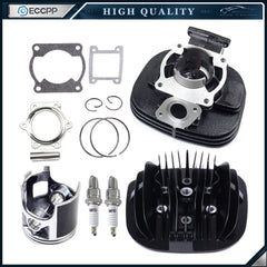 Cylinder Head Piston Gasket Top End Rebuild Kit For Yamaha Blaster 200 88-06 6B93BC-57