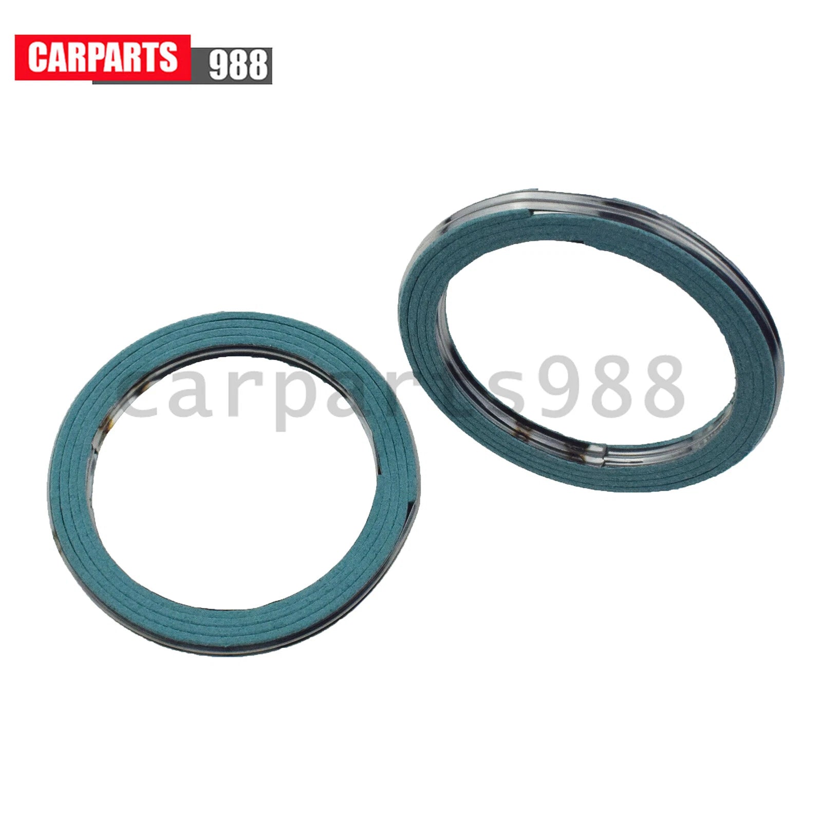 Set of 2 Exhaust Pipe Gaskets For Toyota Tacoma 4Runner Tercel T100 90917-06061 6B93BC-57