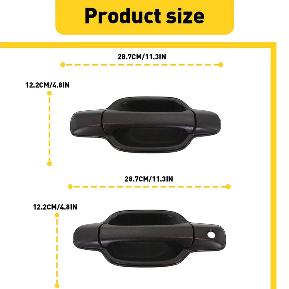 Front Outer Outside Exterior Door Handles Left Right & Pair Set for Colorado EOA 6B93BC-57
