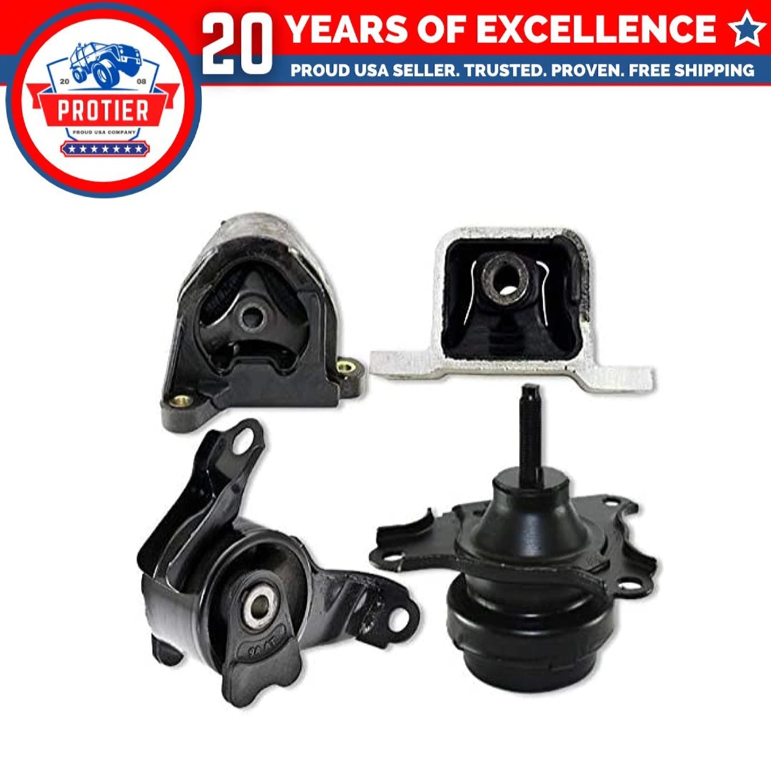 Fits 2002-2006 Acura RSX 2.0L AUTO Engine Motor & Trans Mount Set 4pcs 6B93BC-57