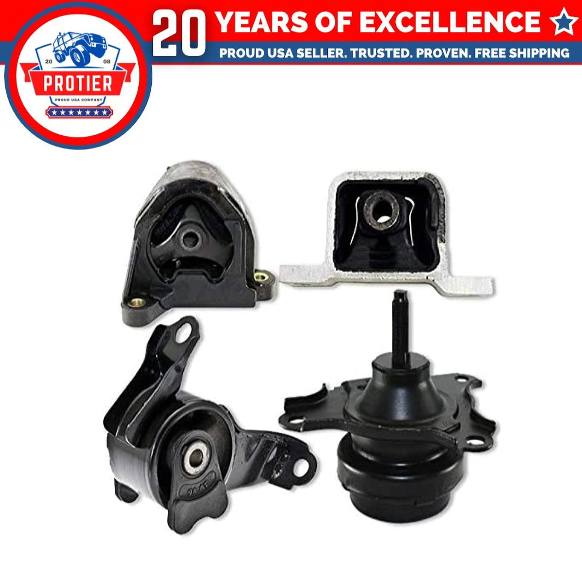 Fits 2002-2006 Acura RSX 2.0L AUTO Engine Motor & Trans Mount Set 4pcs 6B93BC-57