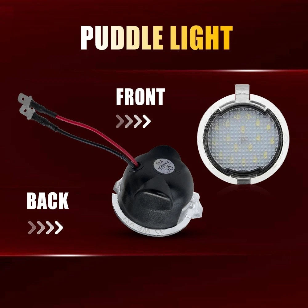 2x Led Side Mirror Puddle Light For Ford Expedition 2007-2017/Taurus 2008-2017 A 6B93BC-57