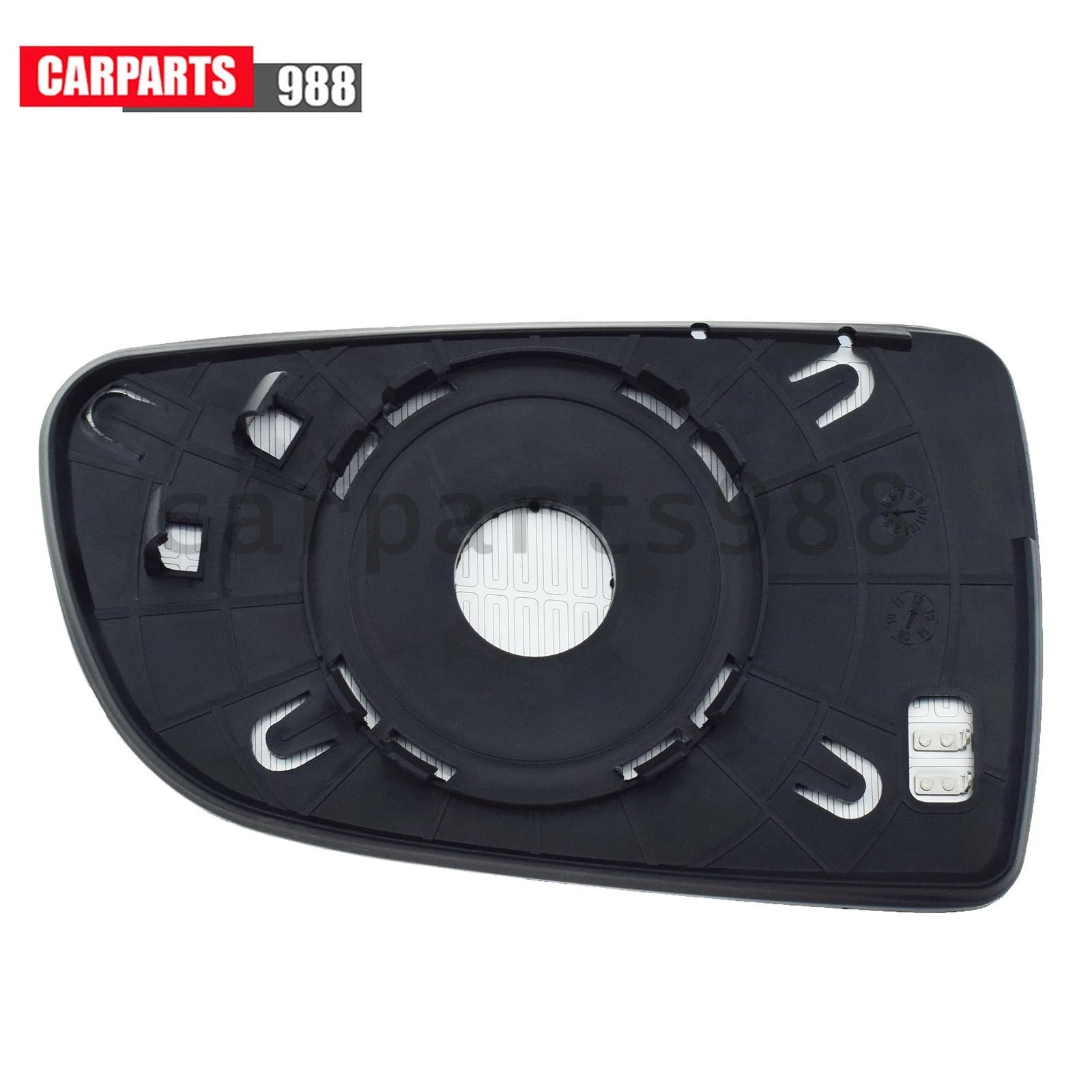 Left Heated Mirror Glass w/ Manual Adjust for Chevrolet Aveo 2007-2011 96800781 6B93BC-57
