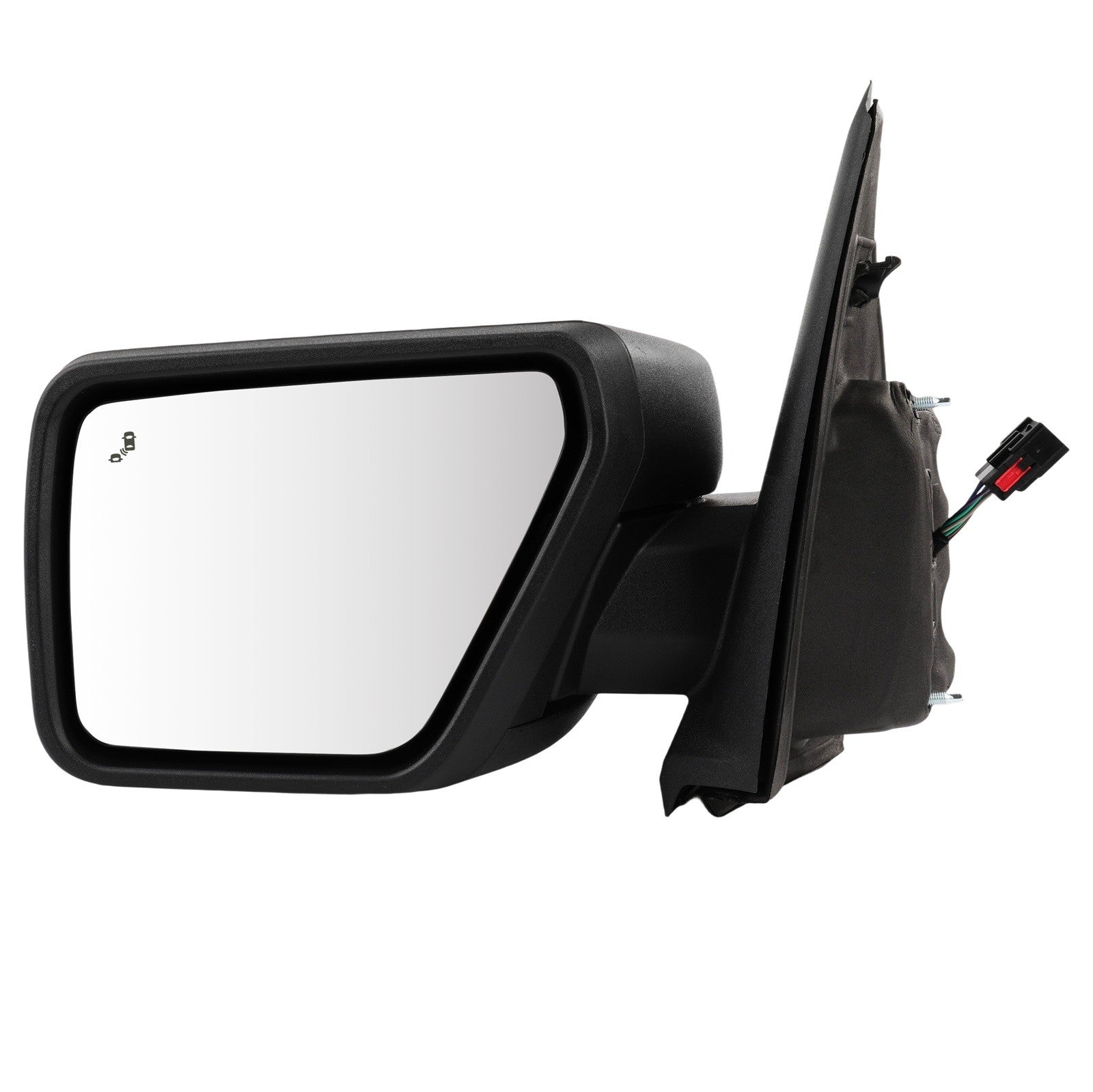For 21-24 Ford F150 Front Door Left Driver Side Rear View Mirror BSL Heated 6B93BC-57