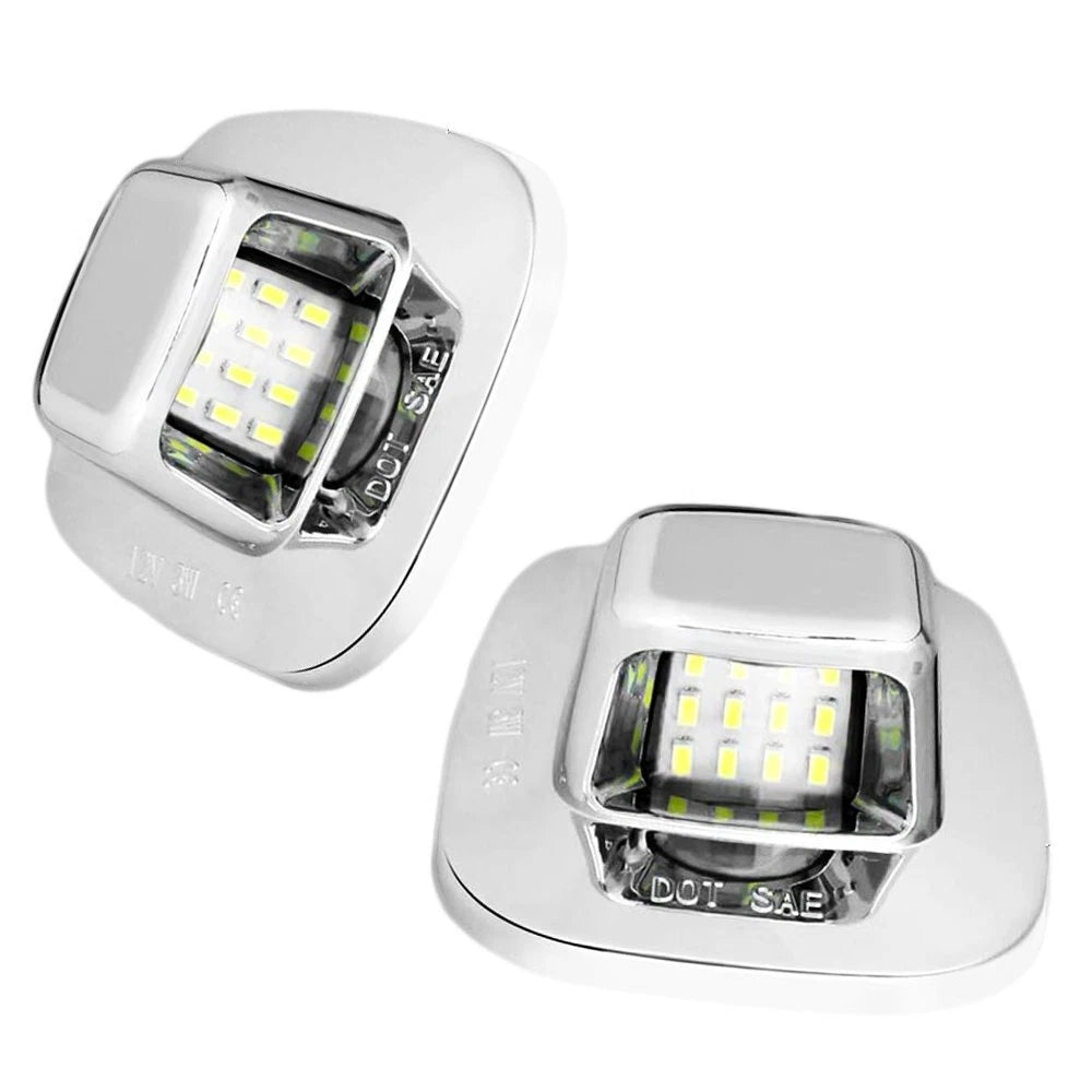 License Plate Light LED Lamp Bright For 1988-2000 Chevy C/K 1500 2500 3500 6B93BC-57