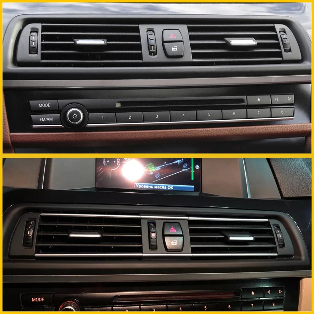 Fits BMW 520i 528i 530i 535i 2010-2016 Front Console Dash Air Vent Grille Cover 6B93BC-57
