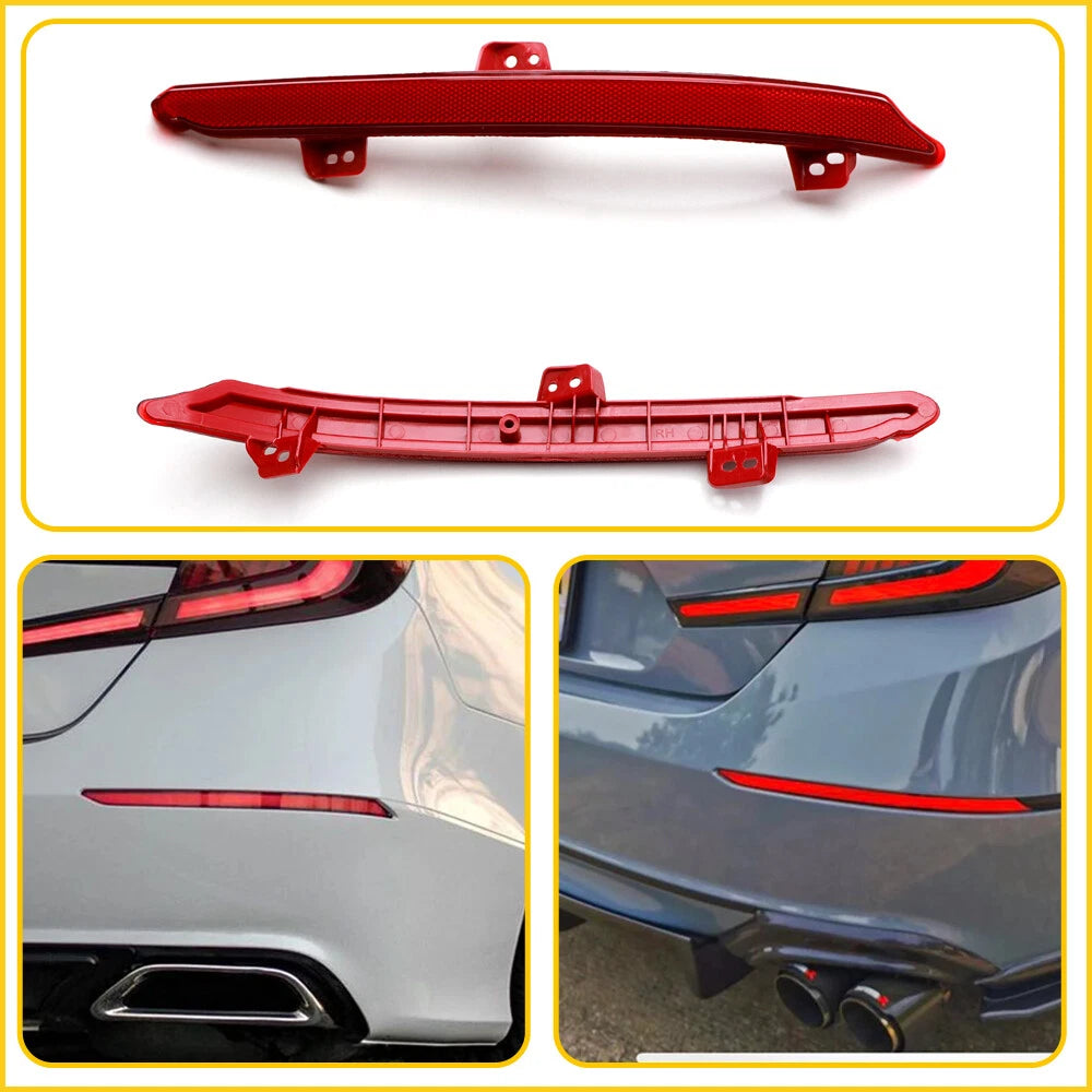 For 2018-2022 Honda Accord Bumper Rear Reflector Light Tail Passenger Lamp Side 6B93BC-57