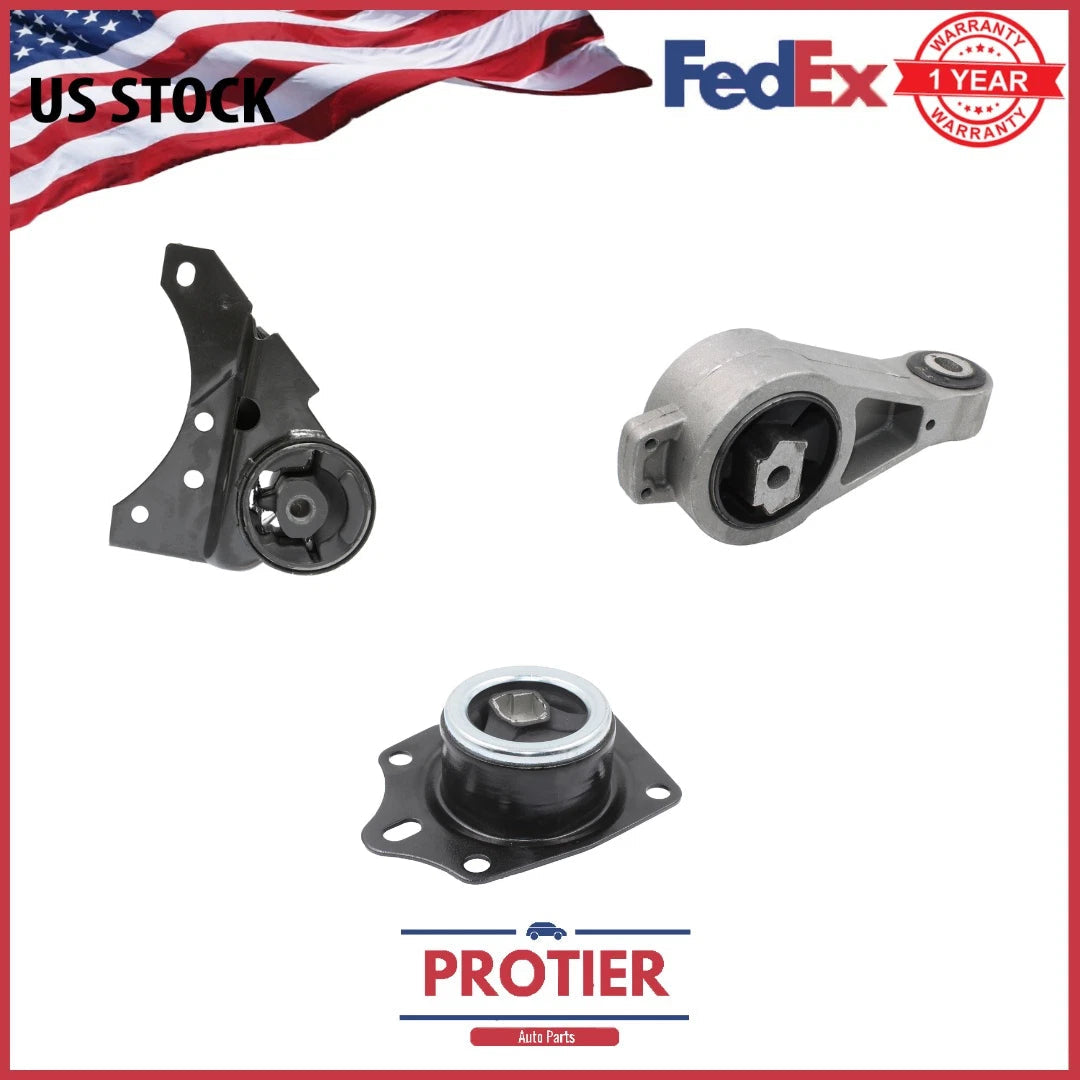 Motor & Automatic TransMount Compatible for Dodge,Chrysler,Neon 00-05 2.0L 6B93BC-57
