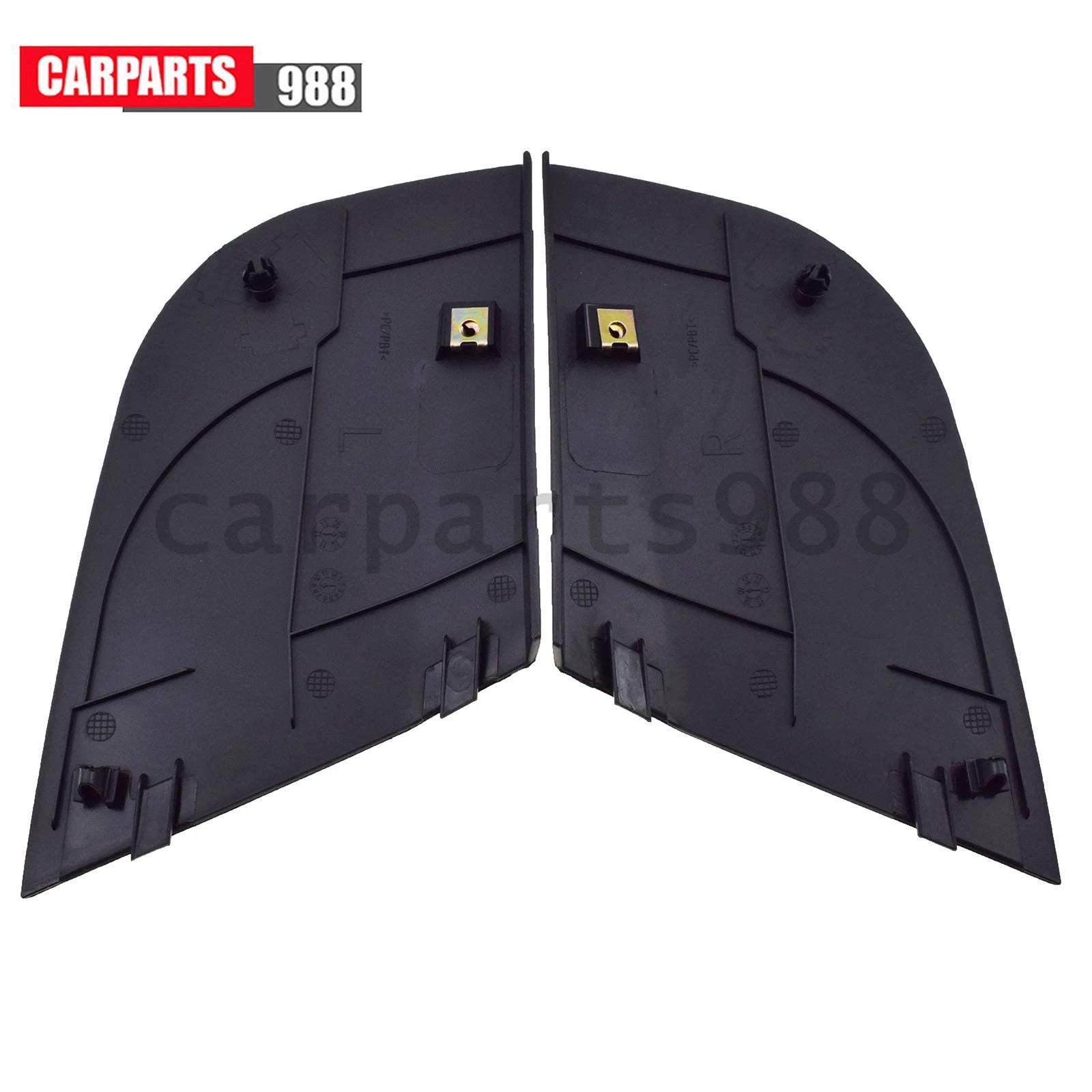 Pair Front Windshield Drain Side Cowl Cover For Mercedes B-Class W245 2005-2011 6B93BC-57