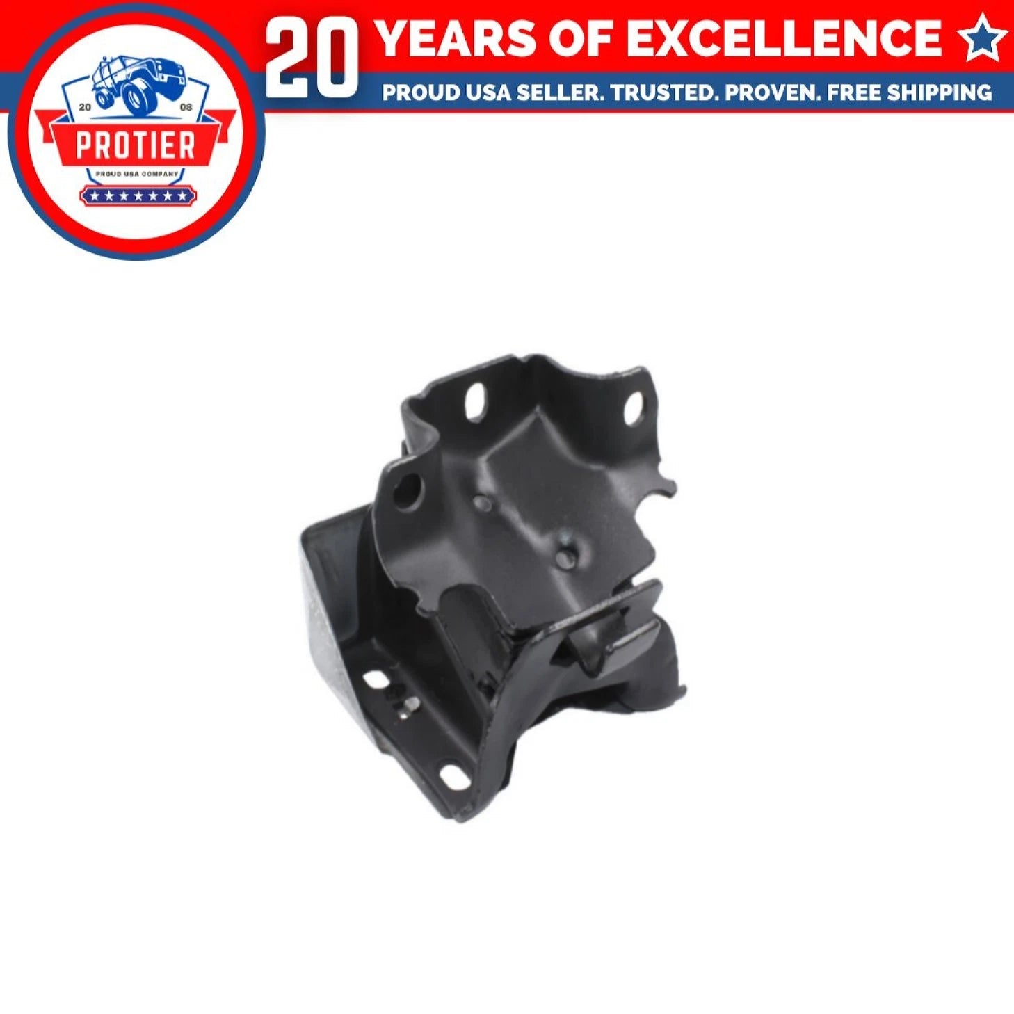 Front L & R Motor Mount Set 2PCS Compatible for 03-14 Chevy Express/ GMC Savana 6B93BC-57