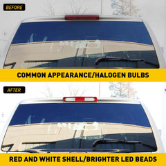 FIT FOR 1997 1998 1999 2003 FORD F150 THIRD 3RD BRAKE LIGHT CARGO LAMP BAR Red 6B93BC-57