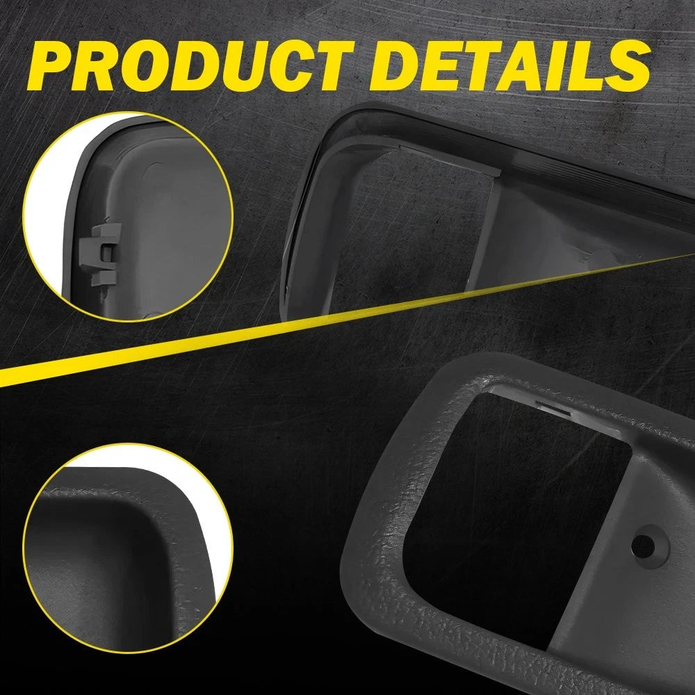4PCS Interior Inside Door Handle Front Rear For 1993-1997 Toyota Land Cruiser EA 6B93BC-57