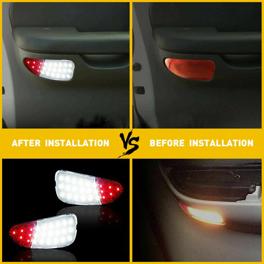 2x LED Interior Door Panel Courtesy Light Lamp For 1997-2003 Ford F150 F250 EOA 6B93BC-57