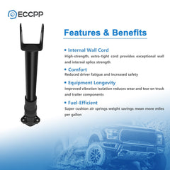 Rear Air Suspension Shocks For Mercedes W251 R350 R500 R320 R63 w/o ADS 06-2013 6B93BC-57